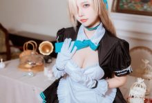 二佐Nisa –  蔚蓝档案 明日奈猫耳女仆[39P-436.5M]-妹子图