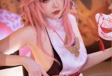 雪晴Astra – 原神 八重神子[60P+2V-1.67G]-妹子图