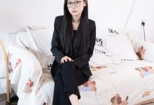 BoBoSocks袜啵啵 No.617 焦糖-高跟鞋、短肉丝、白船袜、裸足、ol制服 [220P1V-7.51GB]-妹子图