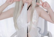 朝霧愛 – NO.023 情人节睡裙[27P-171.1M]-妹子图