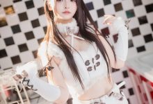 神楽坂真冬 –  毛绒白兔 [75P+2V-316MB]-妹子图