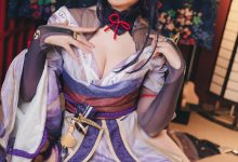 小空sora –  原神 雷电将军[17P-65M]-妹子图