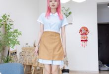 BoBoSocks袜啵啵 No.649 小甜豆-平底凉鞋、裸足、纯白棉袜 [200P1V-7.01GB]-妹子图