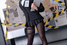 咬一口兔娘(Yiko湿润兔) –碧蓝档案 调月莉音 [94P+2V-2.76GB]-妹子图