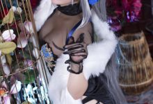 洛璃 LoLiSAMA –  碧蓝航线 路易九世旗袍[43P-458.2M]-妹子图