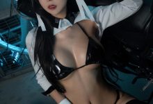 亚马逊鲶鱼 – 碧蓝航线 爱宕机车[10P-147.5M]-妹子图