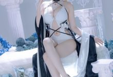 屿鱼 –  碧蓝航线 可畏同人礼服[63P-308.8M]-妹子图