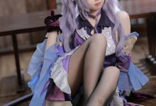 雪琪SAMA 刻晴 [50p+1V-3.27G]-妹子图