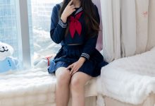 物恋传媒 No.2655 豆蔻-jk制服、板鞋、白棉袜、裸足 [157P1V-4.18GB]-妹子图