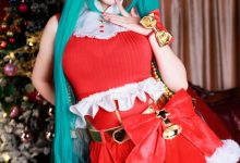 阿雪雪 – NO.037 初音圣诞 [62P+3V-2.79GB]-妹子图