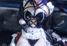 屿鱼 –  Nikke胜利女神 米哈拉·咖啡女仆[80P-456.5M]-妹子图