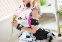 阿雪雪 – NO.051 白色女仆[89P+6V-4.92G]-妹子图
