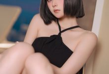 屿鱼 –  蔚蓝档案 静山真白泳装[30P-244.3M]-妹子图