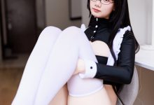阿雪雪 –  高叉女仆 [34P-485.6M]-妹子图