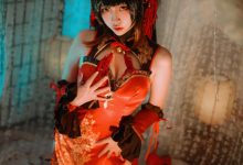 二佐Nisa – 时崎狂三 新春旗袍[15P-168.1M]-妹子图