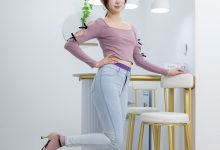BoBoSocks袜啵啵 No.705 香菜-高跟鞋、薄紫丝、牛仔裤裤里丝 [161P1V-6.66GB]-妹子图