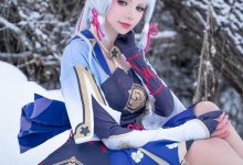 Peach milky -  Ayaka genshin impact-妹子图
