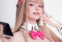 Peach milky –  Viper Bunny Suit (NIKKE)-妹子图