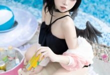 纸悦Etsu_ko –  蔚蓝档案 静山真白泳装-妹子图