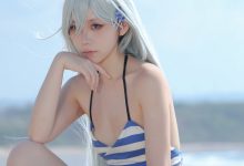 G44不会受伤 – NO.184 幽鬼泳装-妹子图
