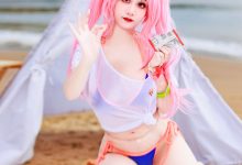 阿雪雪 – NO.102 玉藻前泳装-妹子图