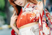 蠢沫沫 – No.443 EVA明日香和服-妹子图
