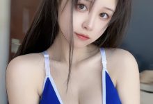 晕崽Zz – NO.029 运动蓝-妹子图