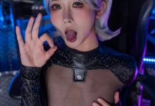 云溪溪 – NO.142 奶桃 猫影-妹子图
