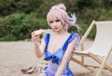 阿雪雪 – NO.106 心海泳装-妹子图
