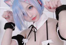沖田凜花Rinka – NO.158 Rem (Re Zero)-妹子图