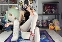 白栎Shirly – NO.064 虎啸风生 白虎娘-妹子图