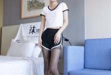 BoBoSocks袜啵啵 积分限定作品022 果冻-体操服、帆布鞋、黑丝-妹子图